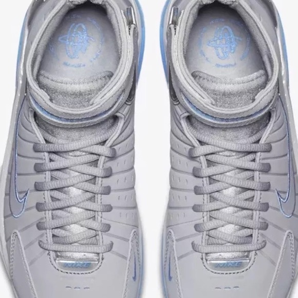 Nike Air Zoom Huarache 2K4 Wolf Grey Varsity Blue - Picture 5 of 7